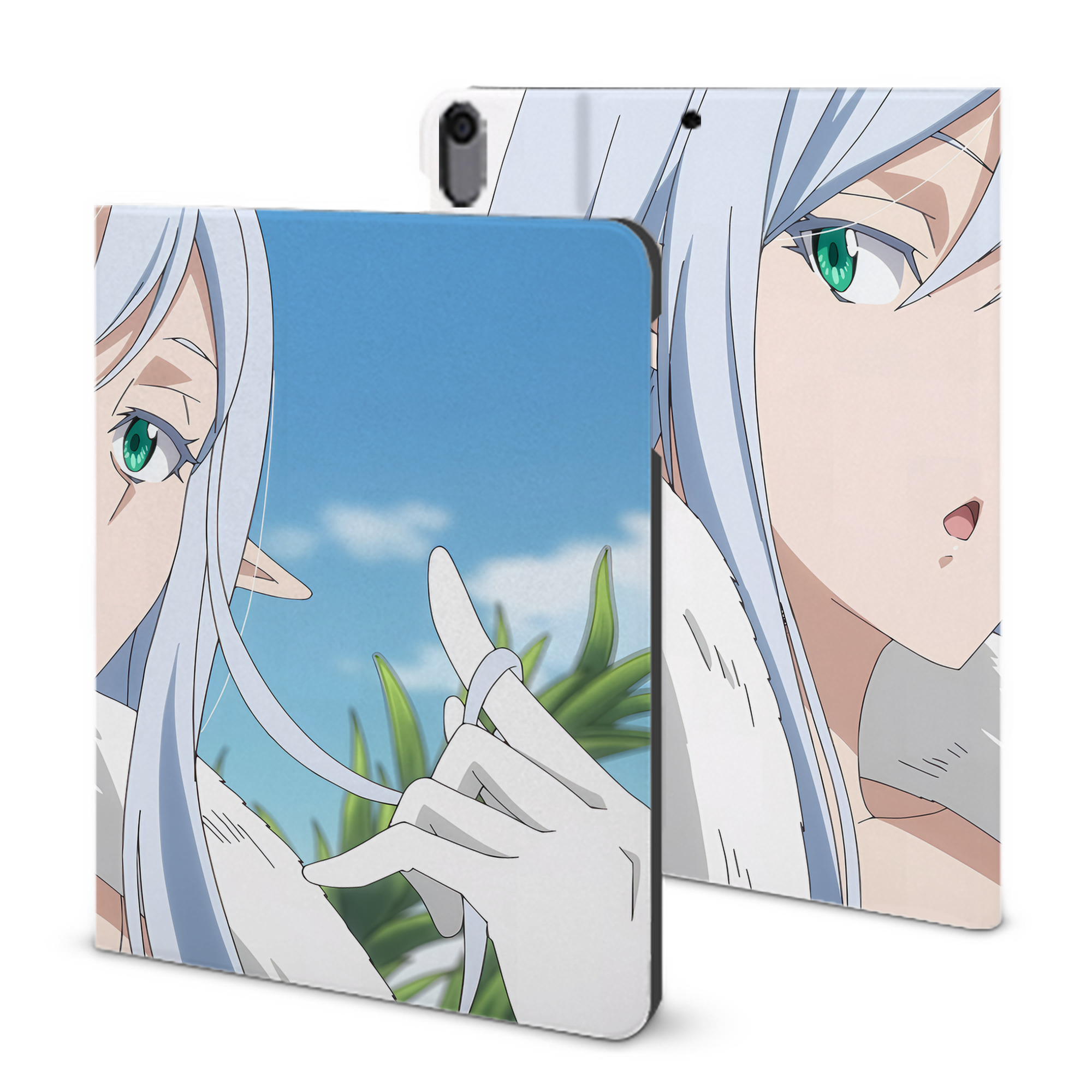 （画像用） 転スラ Regarding Reincarnated to Slime IPad ケース ブック型 PUレザー TPU 耐衝撃 軽量 薄型 ペン収納なし 全面保護 IPad 各モデル対応